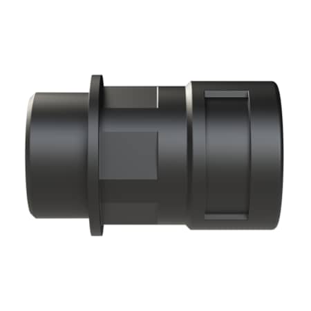Abb Conduit Fitting Grounding Connector, Polyamide, PVC Coated, Gray SVND-M257GT